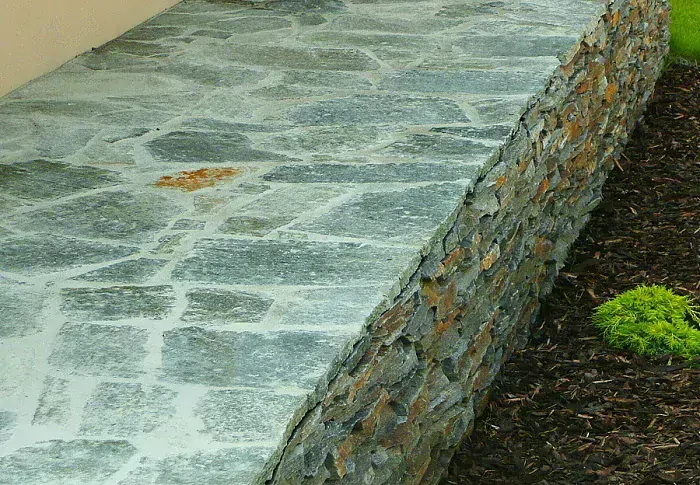 Luserna - šedá žíhaná - 1-2 cm