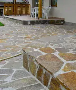 Porfyr - červenozrzavá tl. 1-3 cm