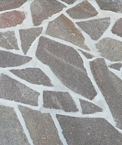 Porfyr - šedočervená tl. 2-5 cm