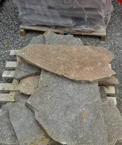 Porfyr 2-7 cm šedohnědá šlapák