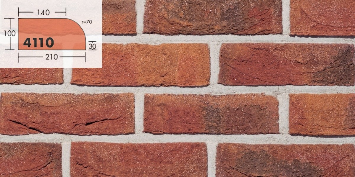 NFD.33/4110.Formback hellrot bunt