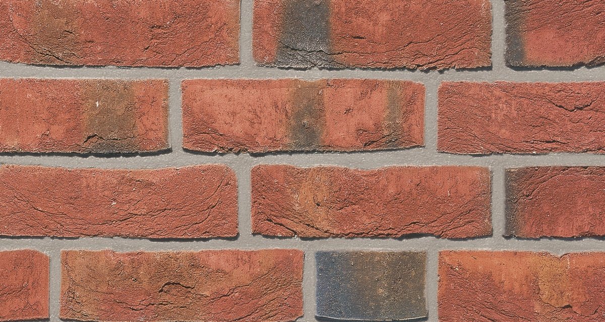NF.Wasserstrich hellrot bunt
