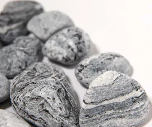 Pebbles Silver 6-10cm