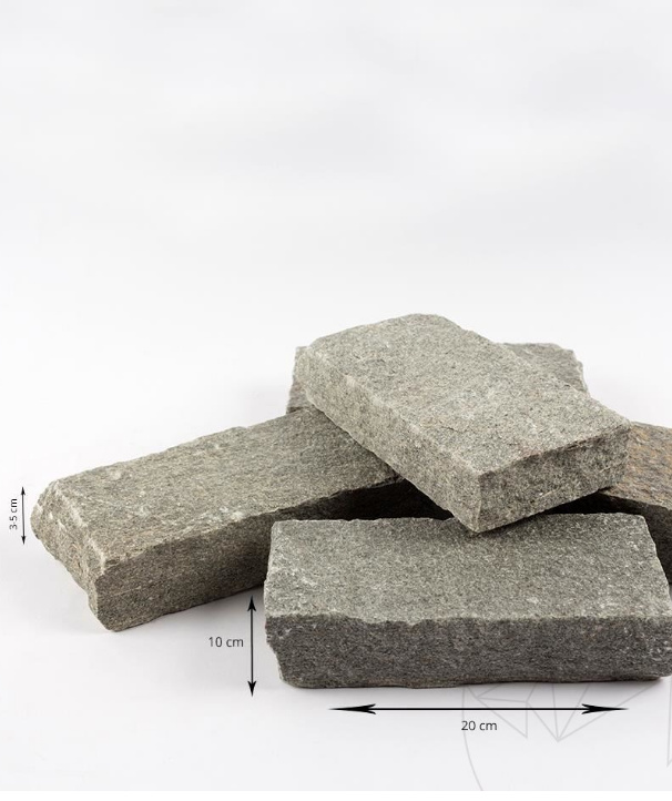 Dlažební kostka Rodopy 10x20x5-7cm