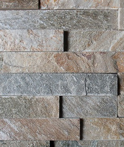 Q001 Quartzite Mix rohový díl - Lepený (0,495 m2)