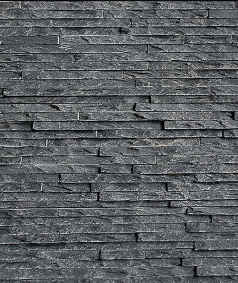N3003 Black Slate - tenký pásek plošný díl - Lepený (0,540 m2)