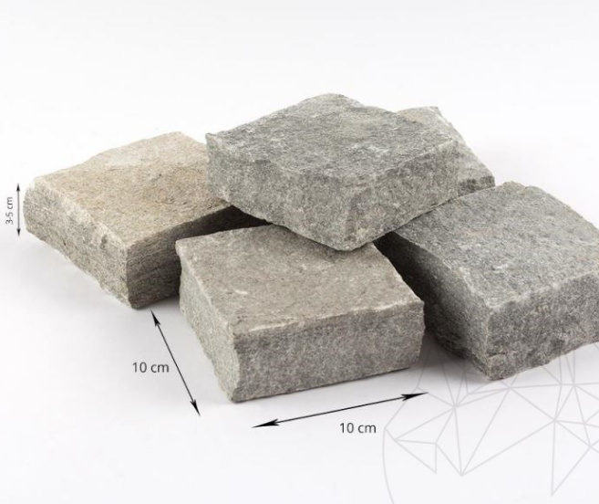 Dlažební kostka Rodopy 10x10x3-5cm