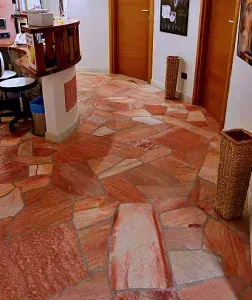 Quarzit (Křemenec) - červený - 1,3-2,5 cm