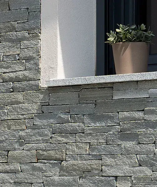 Obkladový řádkový kámen North Grey - 3 - 5 cm   
